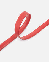 Love Birds thin leather belt 2cm -  | Pinko