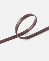 Love Birds thin leather belt 2cm -  | Pinko