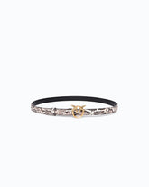 Python-print belt with Love Birds buckle, 2 cm -  | Pinko