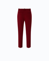 Long slim-fit trousers - Red | Pinko
