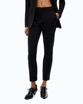 Long slim-fit trousers - Black | Pinko