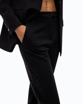Long slim-fit trousers - Black | Pinko