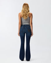 Flared power stretch denim jeans -  | Pinko