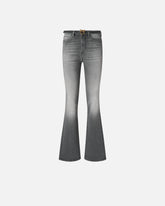 Grey denim flared jeans -  | Pinko