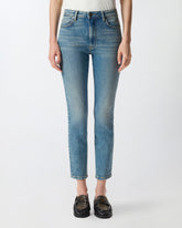 Skinny vintage stretch denim jeans -  | Pinko