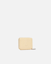 Square quilted nappa leather zip-around purse -  | Pinko