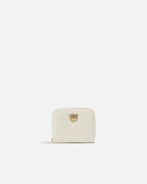 Square quilted nappa leather zip-around purse -  | Pinko