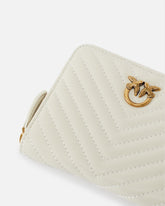 Square quilted nappa leather zip-around purse -  | Pinko