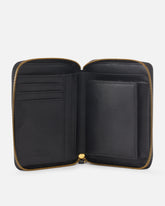 Square quilted nappa leather zip-around purse -  | Pinko