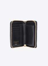 Quadratische Geldbörse aus Leder mit glänzender Kroko-Optik PINKO Galleria -  | Pinko