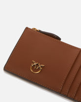 Kartenetui Fischgrätmuster mit Reißverschluss -  | Pinko