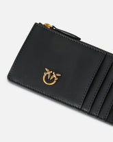 Kartenetui Fischgrätmuster mit Reißverschluss -  | Pinko