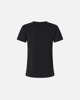 Short-sleeved T-shirt with embroidered logo -  | Pinko