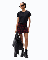 T-shirt with PINKO logo - Black | Pinko