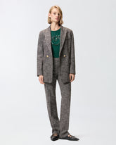 T-shirt with decorated Love Birds logo -  | Pinko