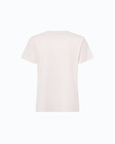 T-shirt with bejewelled Love Birds logo - Beige | Pinko