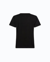 T-shirt with bejewelled Love Birds logo - Black | Pinko