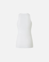 Ribbed vest top with birds logo -  | Pinko