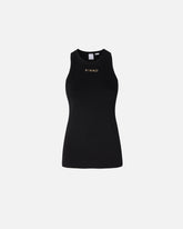 Geripptes Top mit Logo -  | Pinko