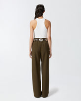 Rippen-Tanktop mit Logo -  | Pinko