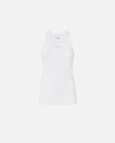 Rippen-Tanktop mit Logo -  | Pinko