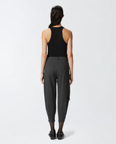 Rippen-Tanktop mit Logo -  | Pinko