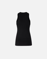 Rippen-Tanktop mit Logo -  | Pinko