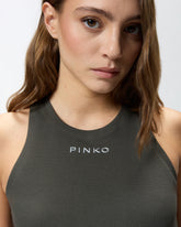 Geripptes Tanktop -  | Pinko
