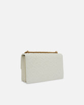 Love Bag leather crossbody bag with logo -  | Pinko