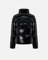 Padded crystal nylon pea coat -  | Pinko