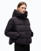 Daunenjacke mit Kapuze aus technischem Gewebe -  | Pinko