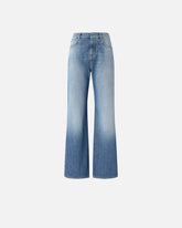 Wide-Leg-Jeans mit Verfärbungen -  | Pinko