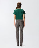 T-shirt with PINKO logo embroidery -  | Pinko