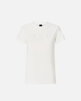 T-shirt with PINKO logo embroidery -  | Pinko