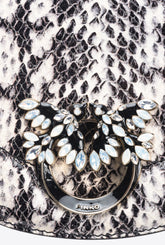 Mini Love Bag Click Round Reptil PINKO Galleria -  | Pinko