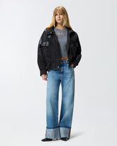 Halbarmpullover mit Logo aus Wolle -  | Pinko