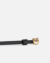 Thin belt with Love Birds buckle, 1 cm -  | Pinko