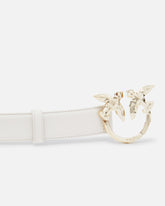 Ledergürtel 3 Cm Mit Schnalle Mit Kleinen Vögeln Pinko Galleria -  | Pinko