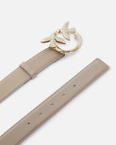 Ledergürtel 3 Cm Mit Schnalle Mit Kleinen Vögeln Pinko Galleria -  | Pinko