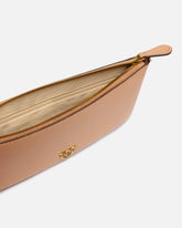 Horizontal Flat Bag in leather -  | Pinko