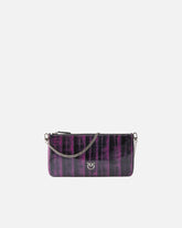 Clutch aus Aalleder mit Schulterriemen PINKO Galleria -  | Pinko