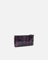 Clutch aus Aalleder mit Schulterriemen PINKO Galleria -  | Pinko
