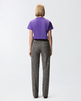 T-shirt with crystal-embroidered Love Birds logo -  | Pinko