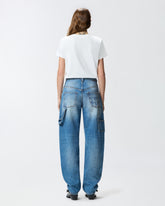 T-shirt with crystal-embroidered Love Birds logo -  | Pinko