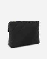 Große gesteppte Love Bag aus recyceltem Stoff -  | Pinko