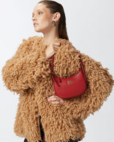 Half Moon baby leather shoulder bag -  | Pinko