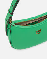 Half Moon baby leather shoulder bag -  | Pinko