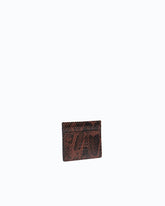 Card holder with python print - Multicolor Brown-Black | Pinko