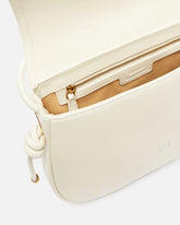 Große Umhängetasche aus Leder mit Knoten -  | Pinko