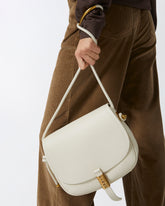 Große Umhängetasche aus Leder mit Knoten -  | Pinko